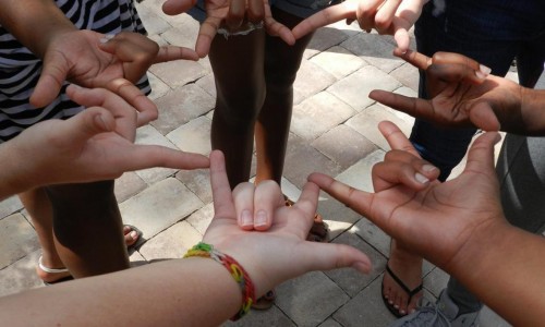 Pravidelné setkání neslyšících