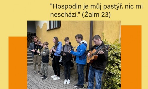 Spolčo mladých - "Přijď k nám"  a půjdeme společně na Hory do kaple a budeme chválit Pána