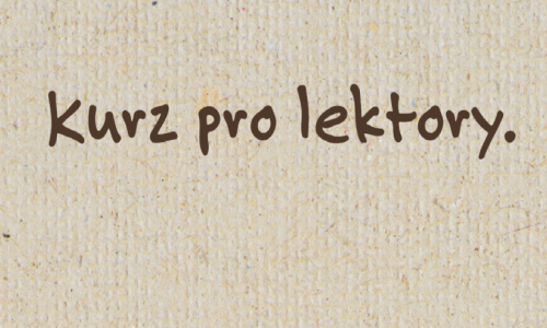 Kurz pro lektory